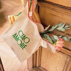 NWOT Sezane Ciao Amore Market Tote